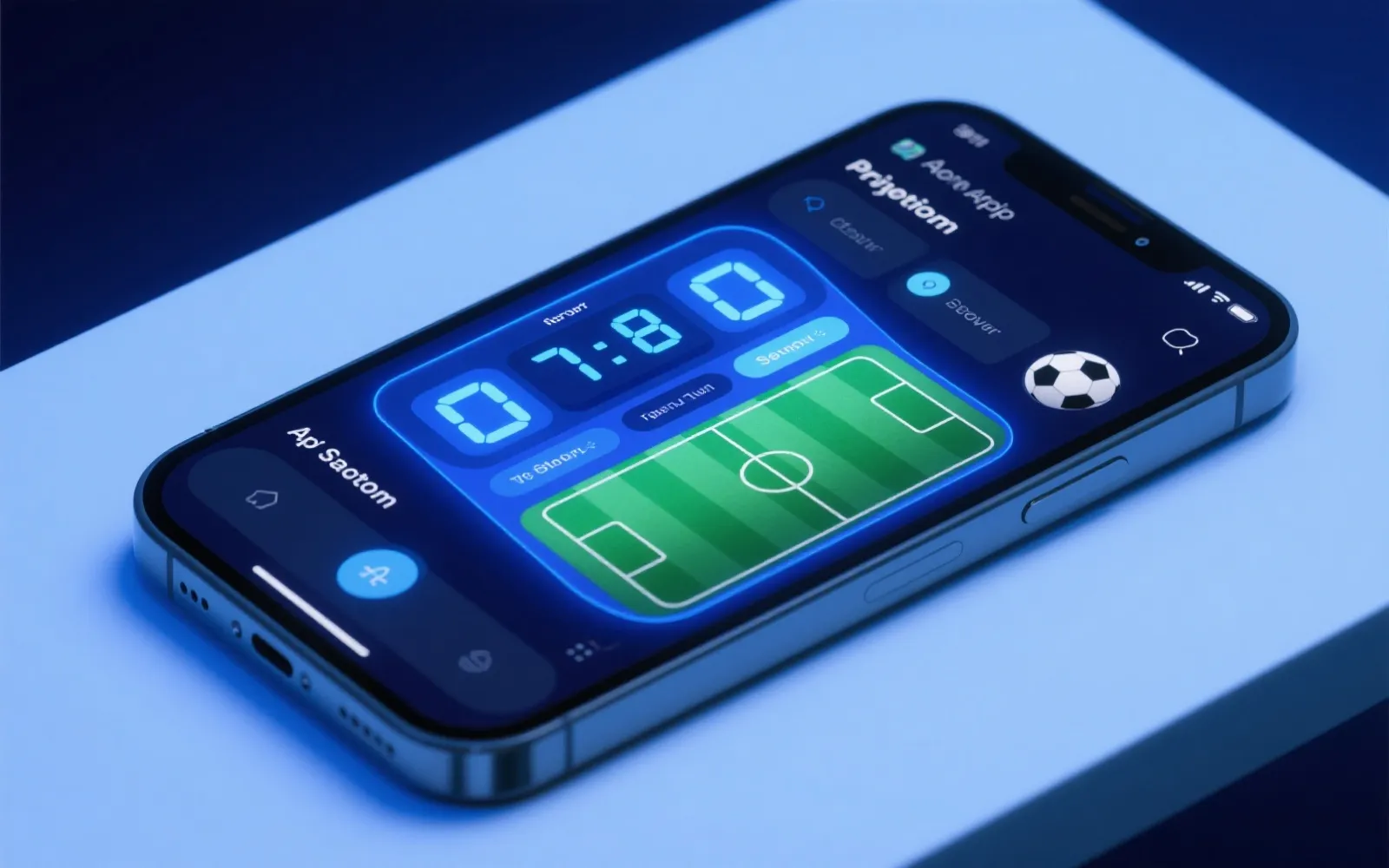 法甲直播App视觉展示